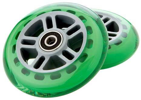 Razor A Scooter Series Wheels with Bearings (set of 2) - Green