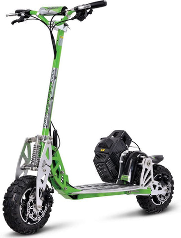 UberScoot 70x 2-Speed Gas Scooter Green