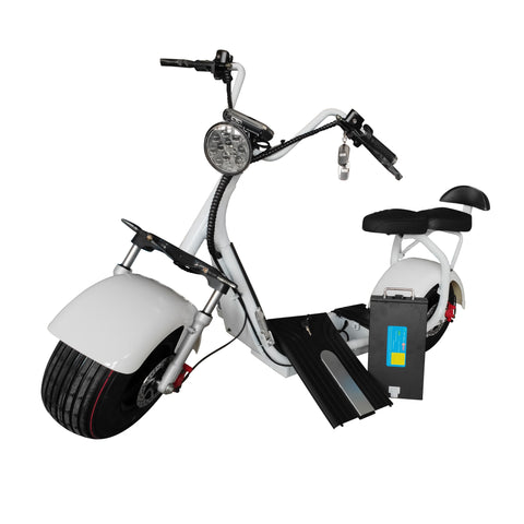 Fat City - Electric Fat Tire Scooter Moped