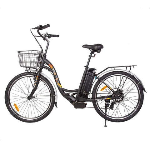 Peacedove Electric Bike in Black by Ecotric