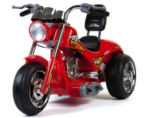 Red Hawk Motorcycle 12v Red