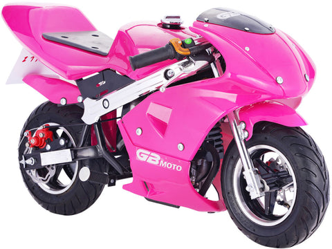 GBMoto Gas Pocket Bike 40cc Pink